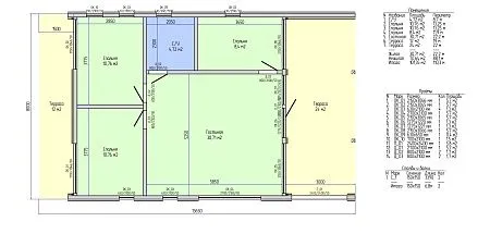 Проект каркасного дома "Барнхаус 109"