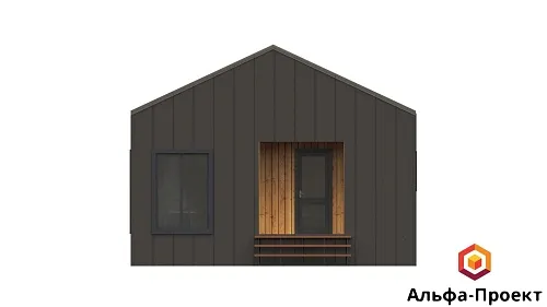 Готовый проект каркасного дома &amp;quot;Барнхаус 94&amp;quot;