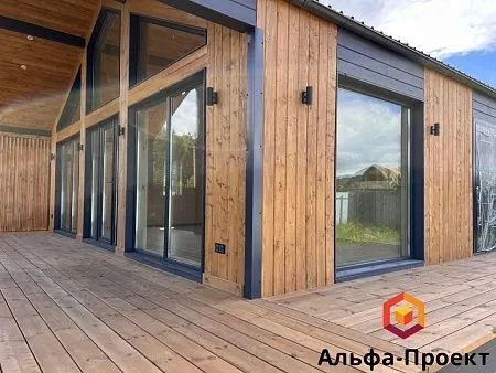 Проект каркасного дома "Барнхаус 138"