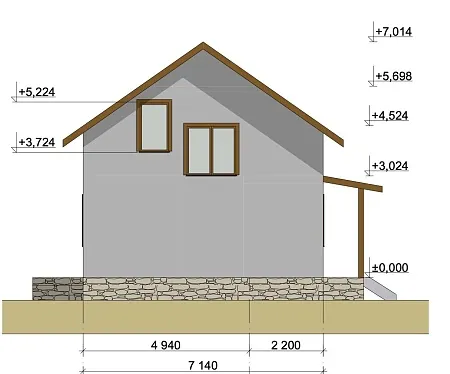 Проект дома из СИП 127м2