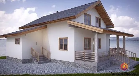 Проект дома из СИП 176м2