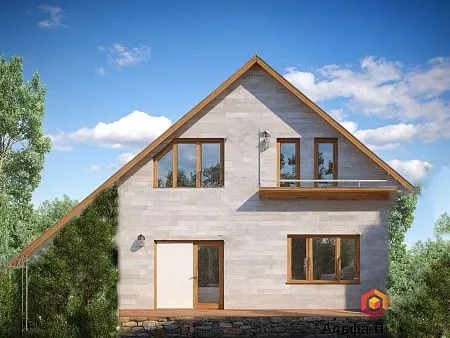 Проект дома из СИП 113м2