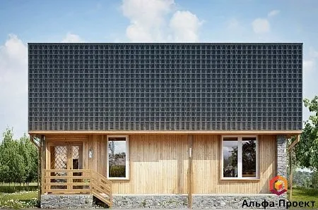 Проект дома из СИП 80м2