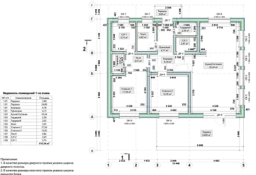 Проект каркасного дома 140 м2 Проект каркасного дома 140 м2