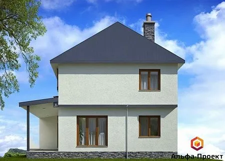 Проект дома из СИП 154,5м2