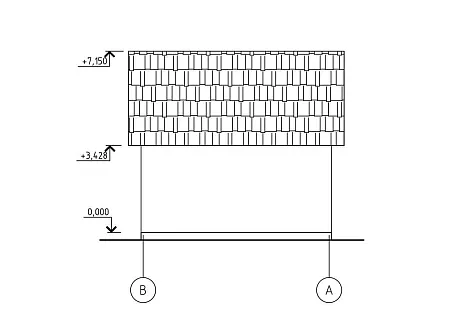 Проект дома из СИП "Классик 100" 100м2