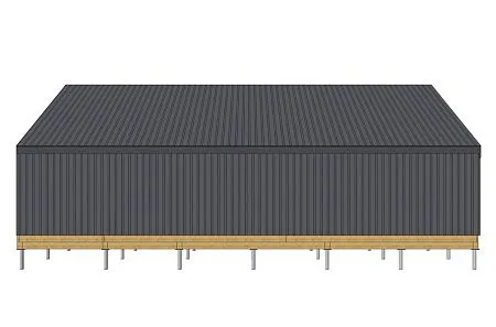 Проект каркасного Барнхаус 103 м2