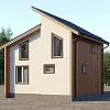 Проект каркасного дома 98 м2 Проект каркасного дома 98 м2
