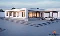 Проект каркасного дома 301 м2