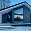 Проект каркасного Барнхаус 10х11,11 м, 128 м2