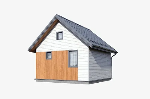 Проект каркасного дома &amp;quot;Саблинка&amp;quot; 51 м2