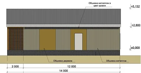 Проект дома из СИП 112м2