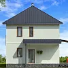 Проект дома из СИП 154,5м2 Проект дома из СИП 154,5м2
