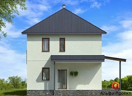 Проект дома из СИП 154,5м2