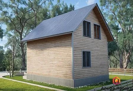 Проект дома из СИП 65м2