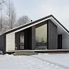 Проект каркасного Барнхаус 10х11,11 м, 128 м2
