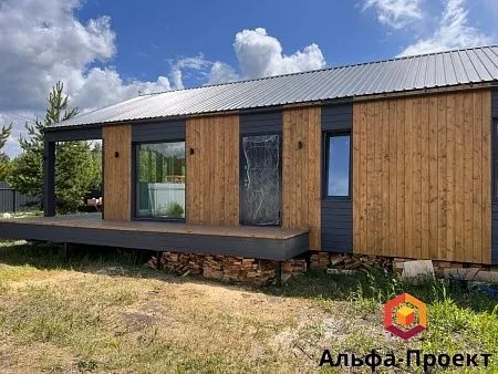 Проект каркасного дома "Барнхаус 138"