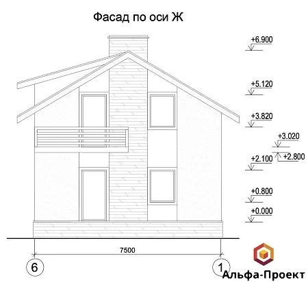 Проект дома из СИП 150м2 с сауной