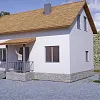 Проект дома из СИП 88м2 Проект дома из СИП 88м2