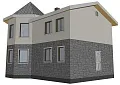Проект каркасного дома 210 м2