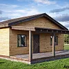 Проект каркасного дома 6х8 метра, 32м2