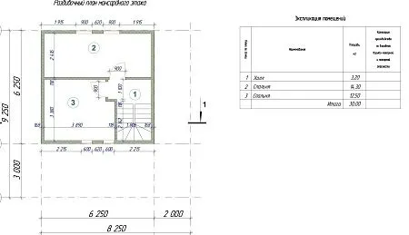 Проект дома из СИП 60м2