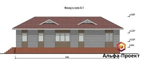 Проект дома из СИП "Финский" 127м2