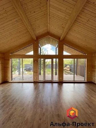 Проект каркасного дома "Барнхаус 138"