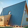 Проект каркасного дома &amp;quot;А-фрейм 10х13&amp;quot;, 162м2