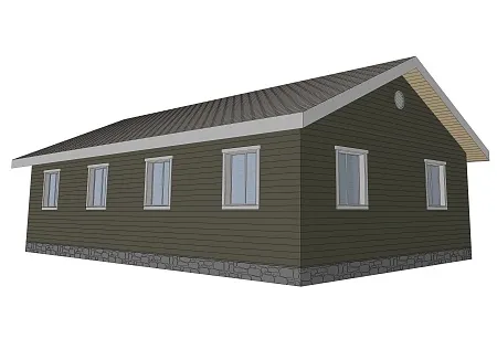 Проект каркасного дома 150 м2