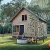 Проект дома из СИП 65м2