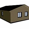 Проект каркасного дома 135 м2 Проект каркасного дома 135 м2