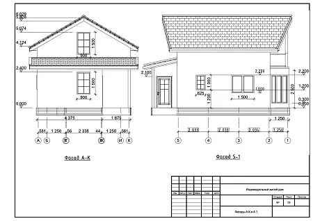 Проект дома из СИП «Мюнстер», 90м2