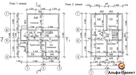 Проект дома из СИП 88м2