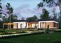 Проект каркасного дома 301 м2