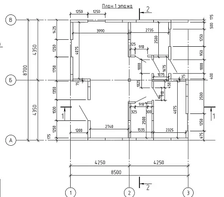 Проект дома из СИП "Семейный" 74м2