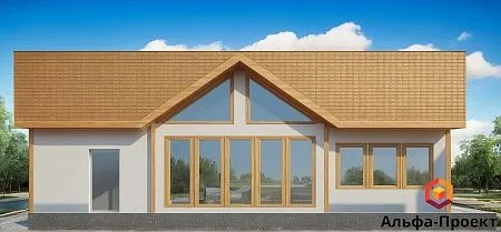 Проект дома из СИП 125м2 с сауной