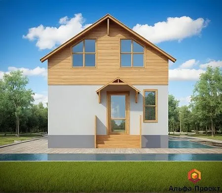 Проект дома из СИП "Селена" 80м2