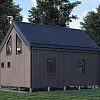 Проект каркасного Барнхаус 68 м2 Проект каркасного Барнхаус 68 м2