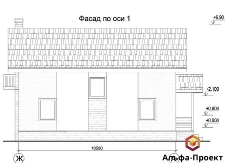 Проект дома из СИП 150м2 с сауной