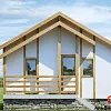 Проект дома из СИП 36м2 Проект дома из СИП 36м2