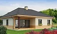 Проект дома 113м2 (12,2х12,6 м) из газобетона