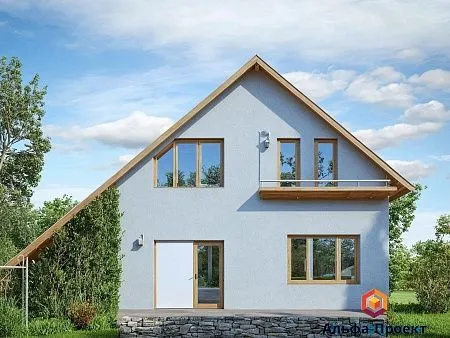Проект дома из СИП 113м2