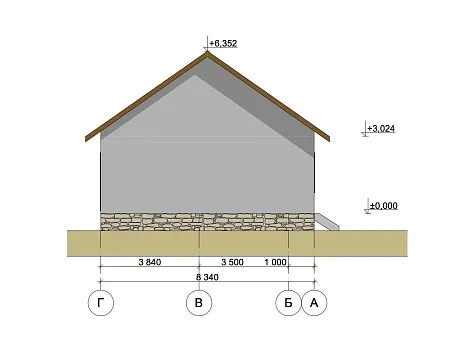 Проект дома из СИП "Агат" 95,8м2