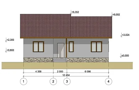 Проект дома из СИП "Агат" 95,8м2