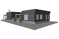 Проект каркасного дома 301 м2