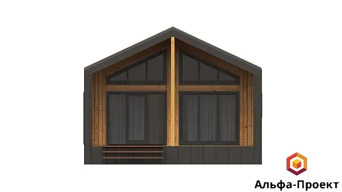 Готовый проект каркасного дома &amp;quot;Барнхаус 94&amp;quot;