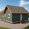 Проект каркасного дома 110 м2 Проект каркасного дома 110 м2