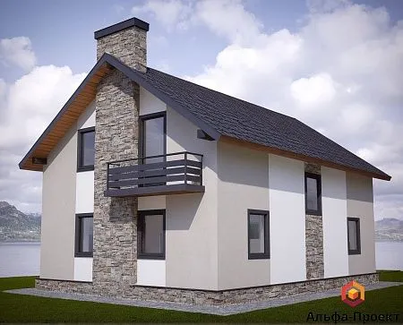 Проект дома из СИП 150м2 с сауной