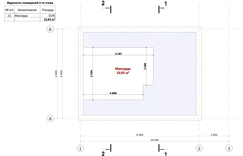 Проект каркасного дома "А-фрейм 6х10", 79м2 Проект каркасного дома "А-фрейм 6х10", 79м2